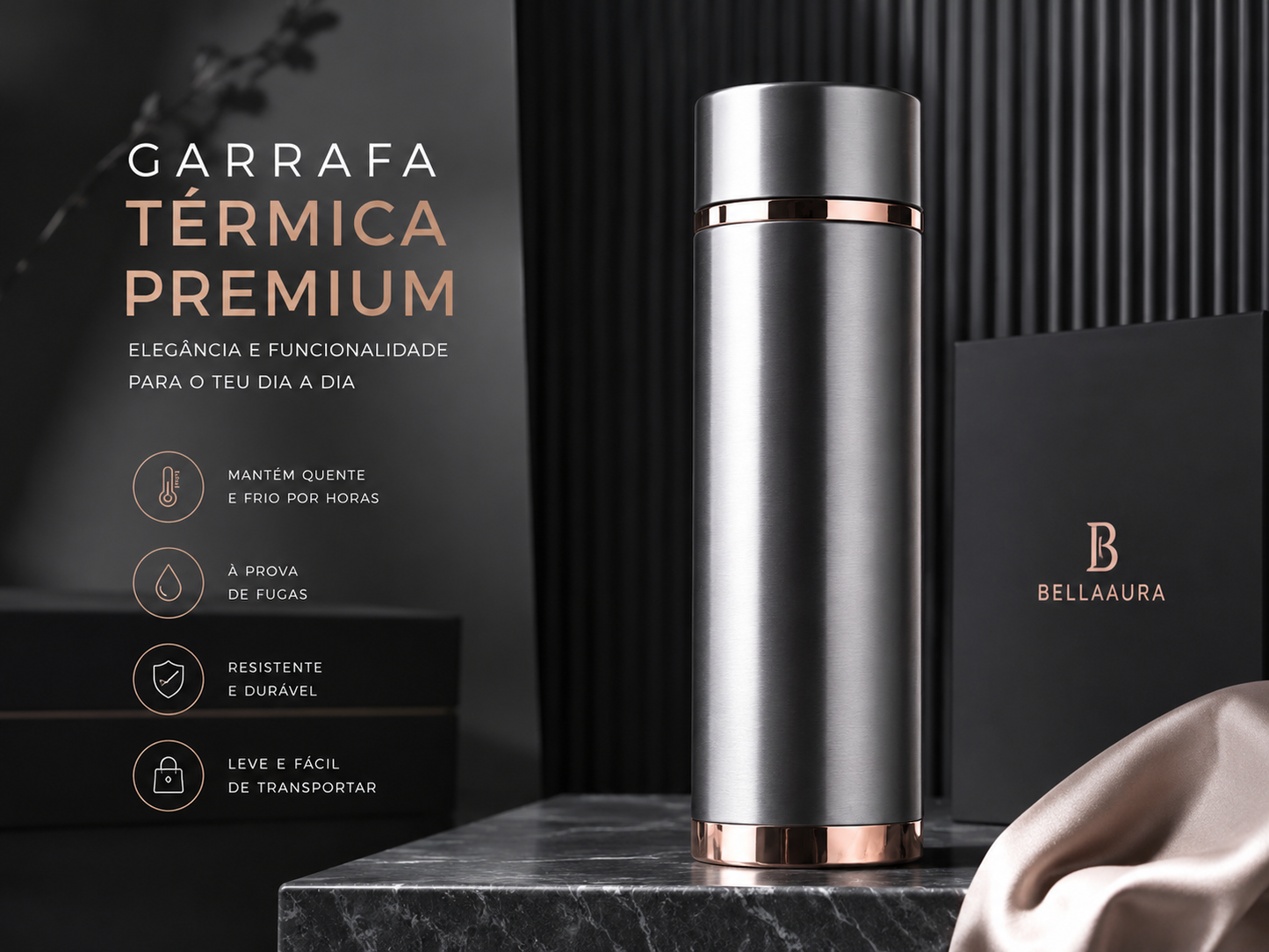 Garrafa Térmica Premium BellaAura