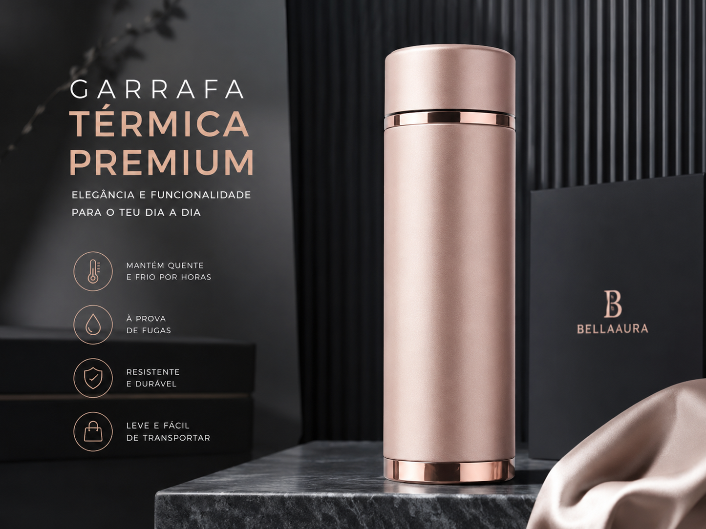 Garrafa Térmica Premium BellaAura